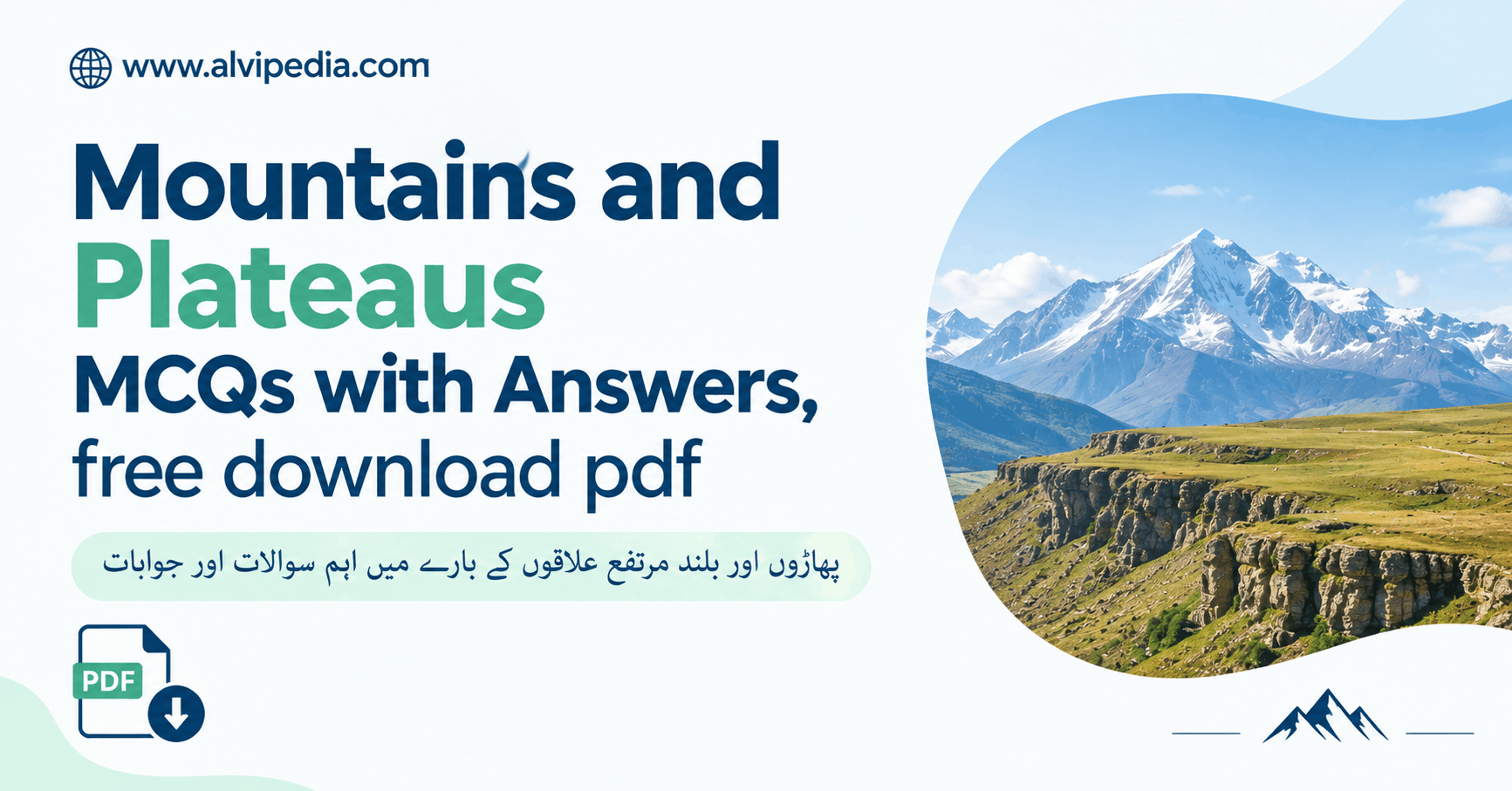 Mountains and Plateaus