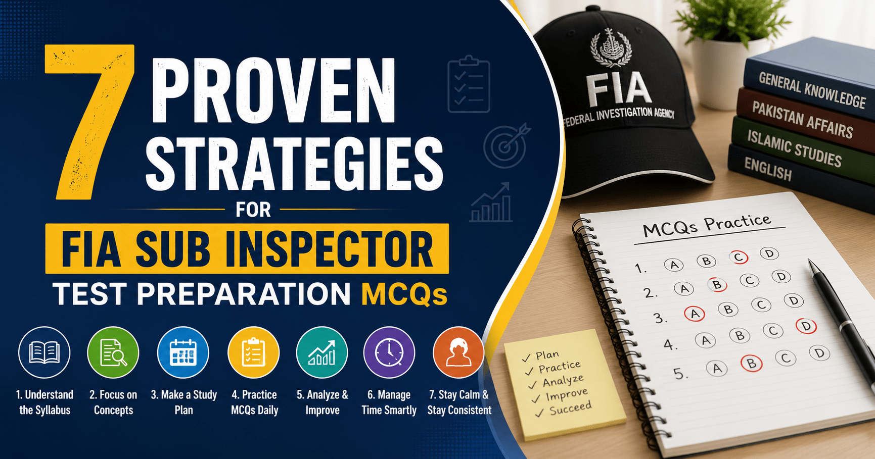 FIA Sub Inspector Test Preparation MCQs